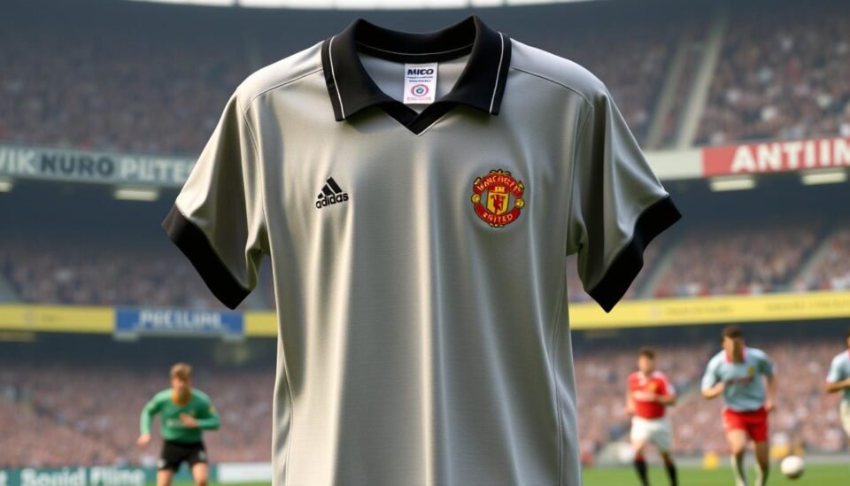 manchester united grey jersey 1996