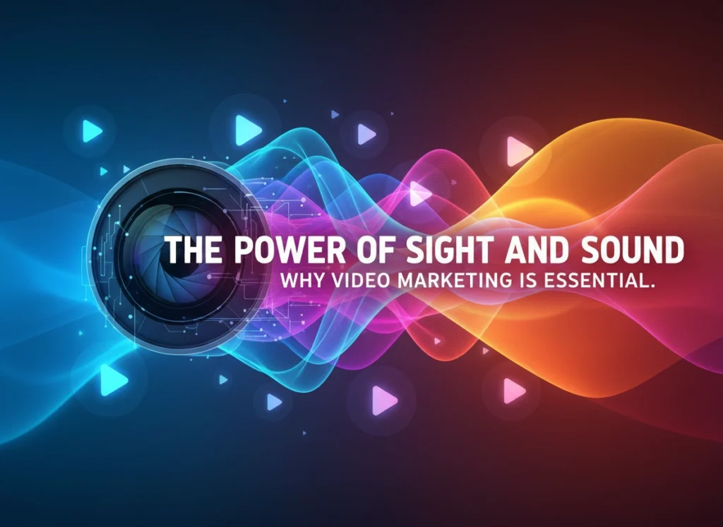 The Power of Sight and Sound: Why Video Marketing is Essential The Power of Sight and Sound: Why Video Marketing is Essential