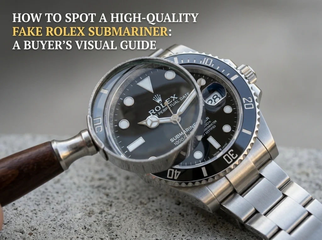 How to Spot a High-Quality Fake Rolex Submariner: A Buyer’s Visual Guide How to Spot a High-Quality Fake Rolex Submariner: A Buyer's Visual Guide