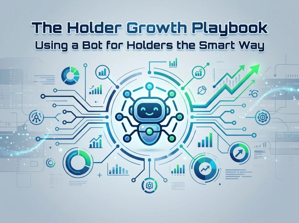 The Holder Growth Playbook: Using a Bot for Holders the Smart Way The Holder Growth Playbook: Using a Bot for Holders the Smart Way