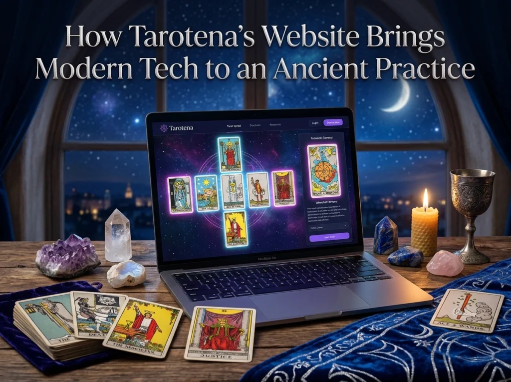How Tarotena's Website Brings Modern Tech to an Ancient Practice
