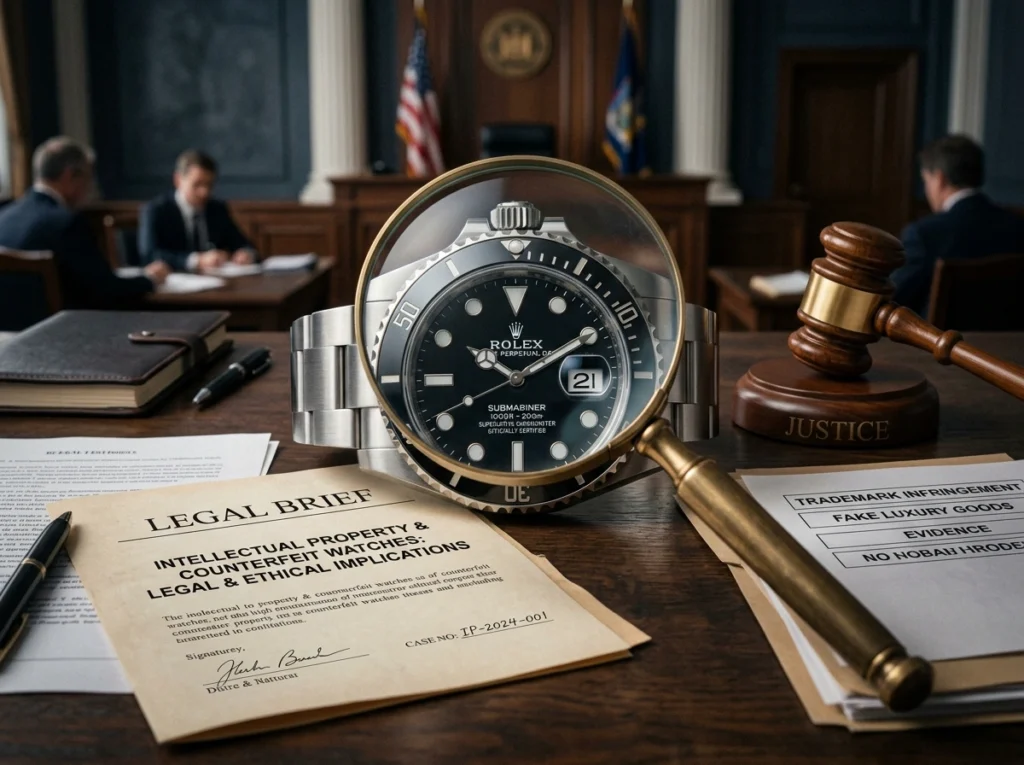 The Legal and Ethical Issues Around Counterfeit Watches