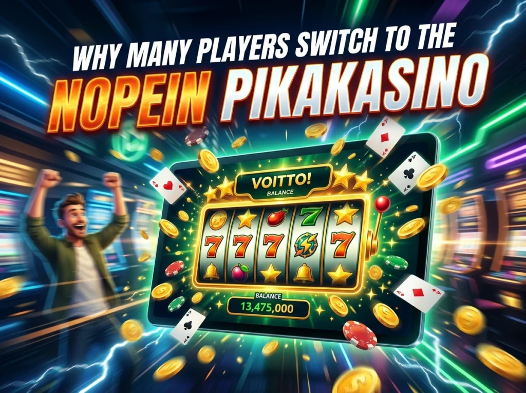 Why Many Players Switch to the Nopein Pikakasino
